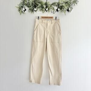 Stoic Women's Utility Pants Khaki 6 Straight Leg ef5675